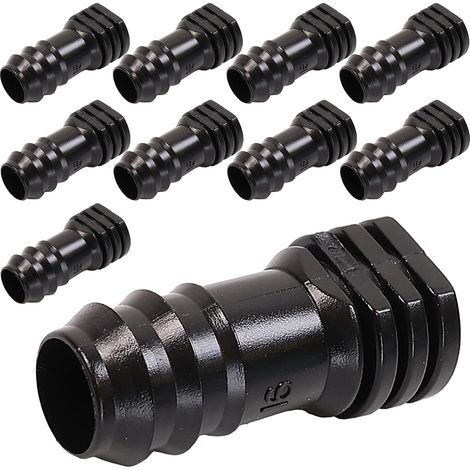 Bouchon d'extrémité pour conduite d'eau Tuyau goutte-à-goutte 16mm Arrosage Fiche aveugle x10