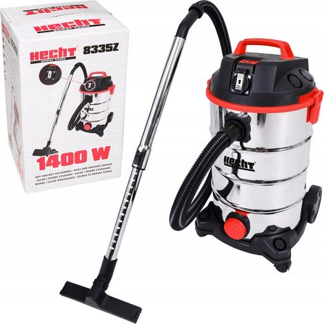 Aspirapolvere industriale per liquidi e solidi Hecht, 1400W, 35L