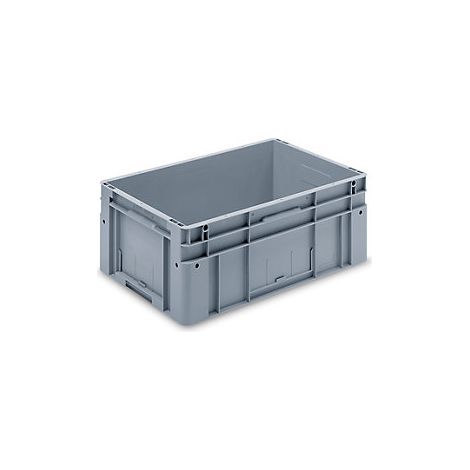 Euronorm-Stapelbehälter  Außen-LxBxH 600 x 400 x 270 mm  grau