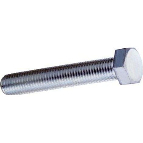 Vite metallo te zincata classe 8.8 fil intero mm 8x 16 cf=pz 200