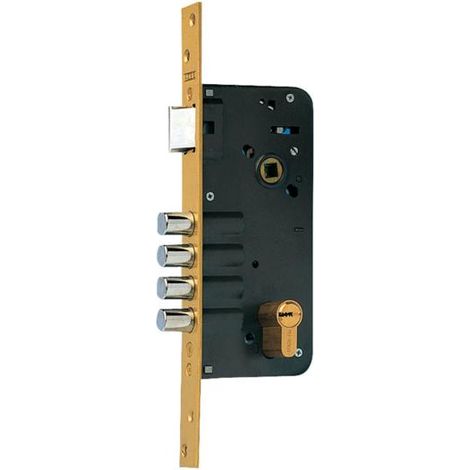Cerradura de seguridad YALE 8912 - 60mm / latonado