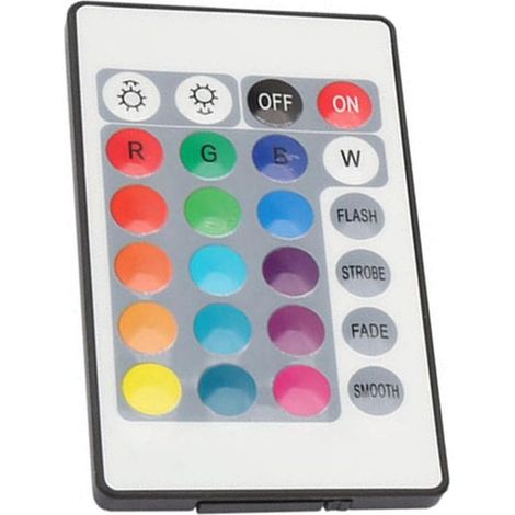 5V 24-Tasten RGB-LED-Licht-Funkfernbedienung USB 6A IR-Effekt-Controller 24-Tasten USB-LED-Streifen 24-Tasten Funkfernbedienung Lampenstreifen (1/4)