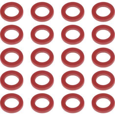 20-teiliger Dichtungssatz für Ölablassschrauben – Faserpapier – Getriebedichtung – Yamaha 6-300 Außenbordmotor – 13 x 8 x 2 mm (1/5)