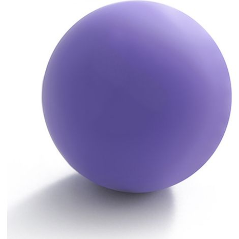 Balle de massage yoga en caoutchouc pour fascia, relaxant musculaire pour tous âges, couleur violette (1/5)