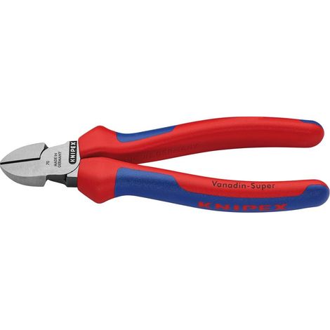 KNIPEX 70 02 180 Seitenschneider mit Mehrko. schwarz atra. 180 mm