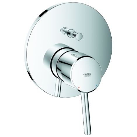 Mezclador de baño de una mano Grohe Concetto, set de montaje