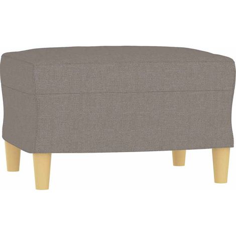 Repose-pied Taupe 60x50x41 cm Tissu (1/5)