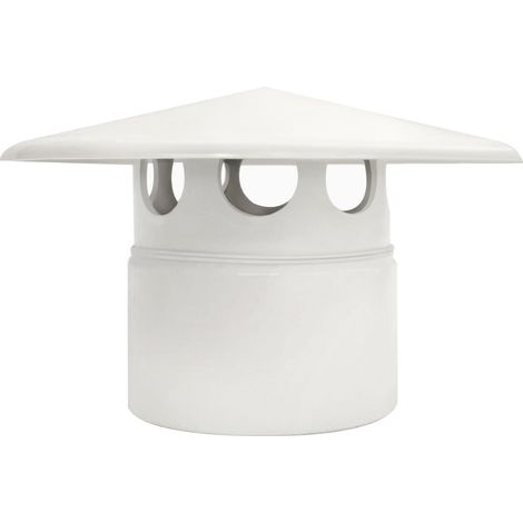 Testa esalatore in pvc : Colore - Avorio, Diametro - 82