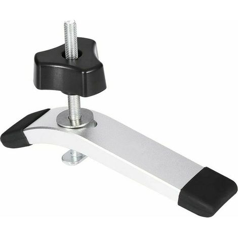 Rail Aluminium - T-Track Clamp T Track Jeu de Pinces de Maintien à Action Rapide en Métal, pour Outil de Travail du bois T-Slot-DOU