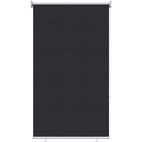 Store Enrouleur - Polyester - Protection UV - Pour Fenêtre Intérieure Extérieure - 80 x 140 cm (1/5)