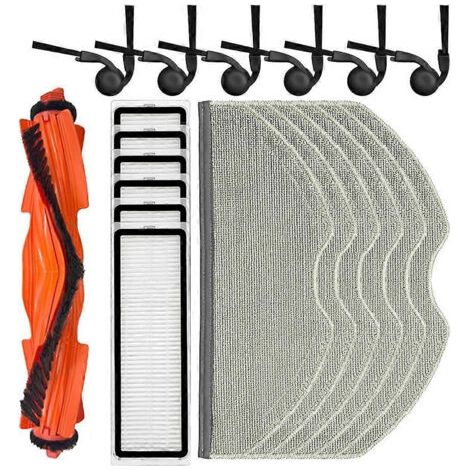 Accessoires pour aspirateur robot Xiaomi S40 / OV81 : brosse latérale principale, filtre HEPA, chiffon de nettoyage et pièces de rechange (1/5)