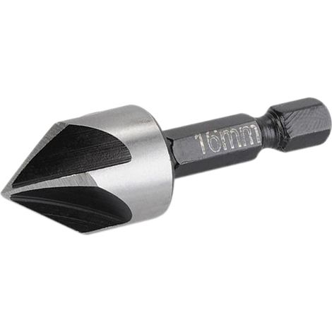Konischer Holzfräser mit Sechskantschaft Ø 13mm KREATOR
