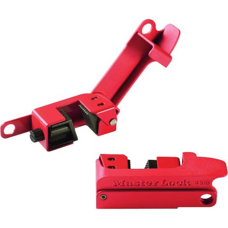Bloque disjoncteur 491B pour grand ou large avec verrouillage Grip Tight - MASTER LOCK