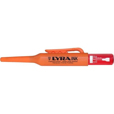 Marqueur 'lyra Ink' Désignation Marqueur Lyra Ink Rouge