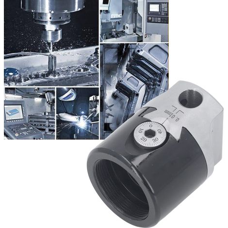 Tête d'alésage F1-12, tête d'alésage en carbure de 12 mm, réglable avec précision sans tige, précision de réglage 0,01. (1/5)