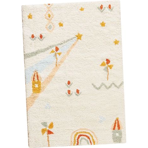 Tapis de chevet imitation cachemire, tapis de couloir pour salon, chambre ou couloir, type 3, 80 x 120 cm / 31,5 x 47,2 pouces (1/5)