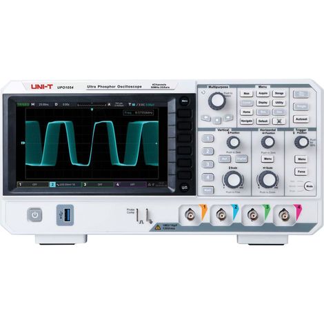 Oscilloscope UNI-T UPO1054, 4 canaux, 50 MHz (1/3)