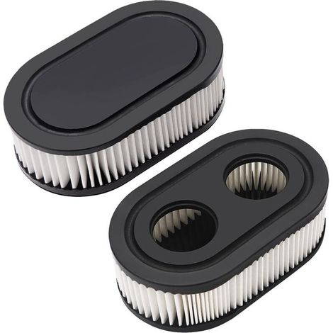 2 Pièces Filtre à Air Tondeuse à Gazon Compatibles avec Briggs & Stratton 798452 593260 Moteur (1/5)