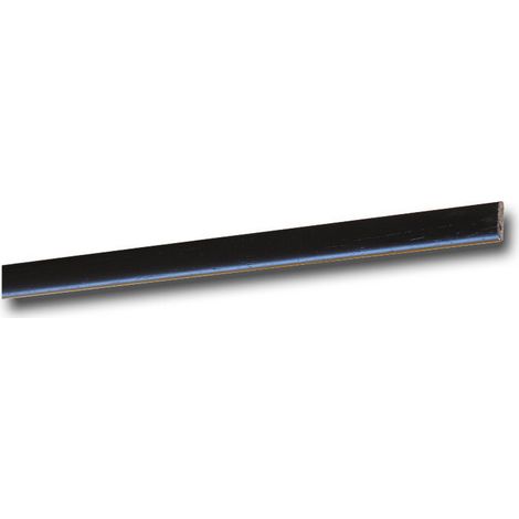 CORNICE X PARATI 4,5X14 NERO H.200 LISCIA. Prezzo per 1 pezzo. (1/2)