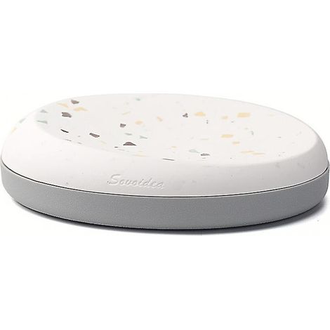 Boîte de rangement portable pour savon coloré, idéale pour la maison, la salle de bain, la randonnée. (1/5)