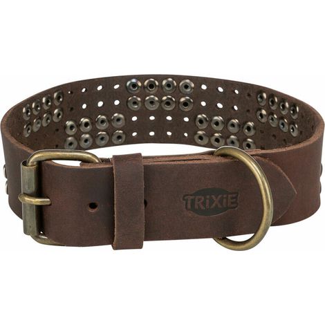 Collare per Cani Trixie Rustic Marrone scuro L (1/5)