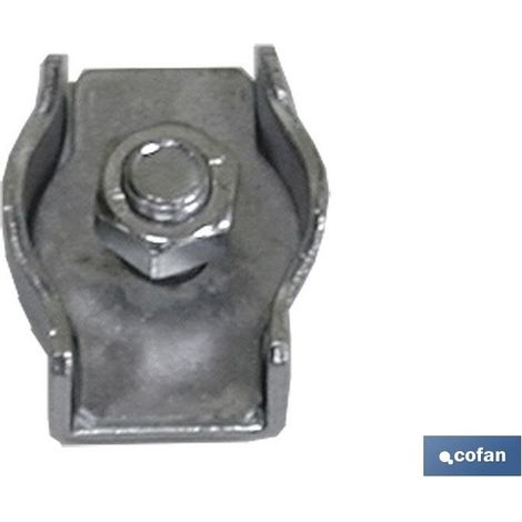 Pack de 100 unités de serre-câbles plats simples M-4
