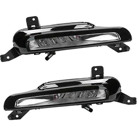 1 paire de feux antibrouillard avant, feux de pare-chocs avant, feux de jour à LED LR072646 LR072645 pour Range Rover Evoque 2016-2020 (1/5)