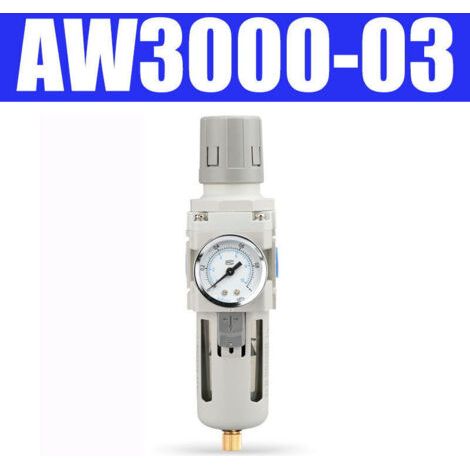 AW3000-03Séparateur huile-eau Filtre de compresseur d'air Processeur de source d'air (1/4)