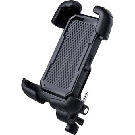 Lenkertaschen Fahrrad-Telefonhalter Motorrad-Handyhalter Fahrrad-Handyklemme für Motorrad-Roller Schwarz
