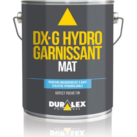 Peinture alkyde hydrodiluable mat garnissant DX G 3l - DURALEX - 128100112