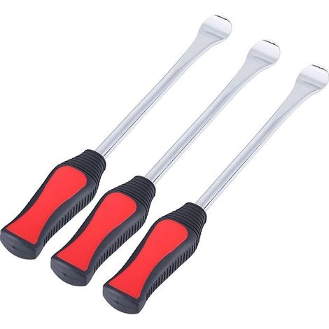 Tool of lever of tire of motorcycle, spoon, set of repair of change of tire 3 pieces (1/5)