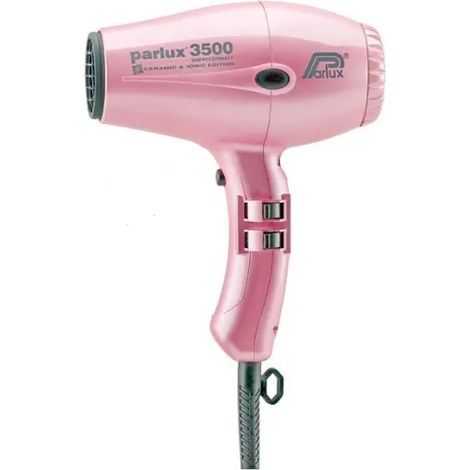 Parlux 3500 SuperCompact Ceramic + Ionic Professional Hair Dryer Pink