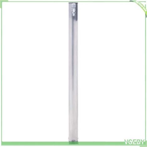 Colonne à eau de jardin - FAFEICY - 364500 - acier inoxydable - 40 cm - crochet & base stable (1/5)