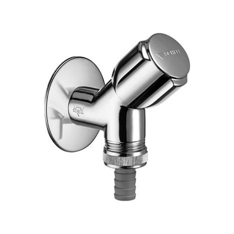 Schell Comfort Geräteschrägsitzventil mit Rückflußverhinderer 1/2" chrom 033860699 (1/7)