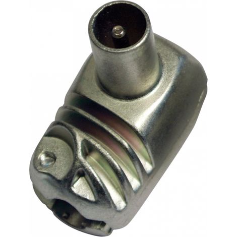 CONECTOR TV ACODADO M METALICO (1/5)