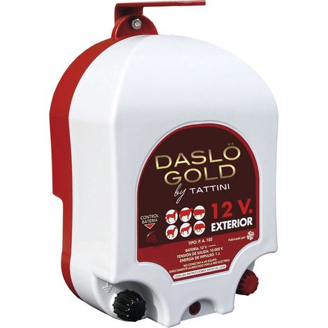 Elettrificatore Daslo Gold doppia alimentazione 12-220V e potenza d’uscita 1J ideale per cani, cavalli, bestiame e selvatici