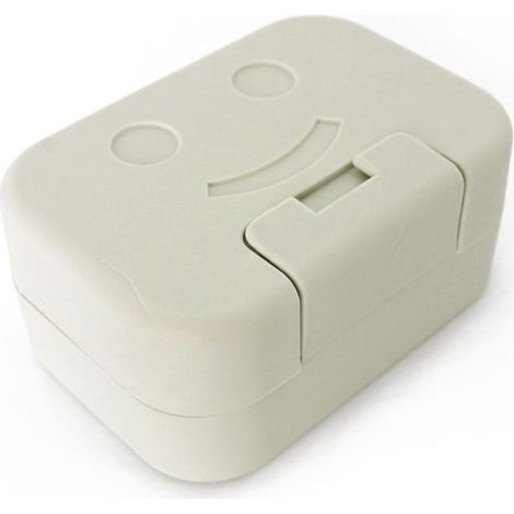 1 scatola di sapone da viaggio, ideale per dare o di viaggio, verde (1/5)