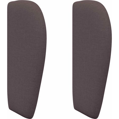 Maison Exclusive - Kopfteil Ohr Braun 40 x 23 x 6 cm Stoff