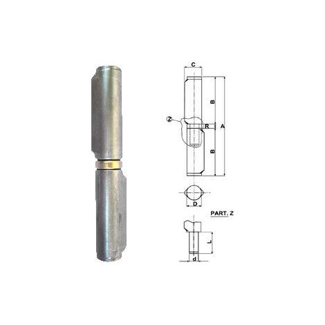 CERN.COSTA 22X150 REGIST.PERNO INOX