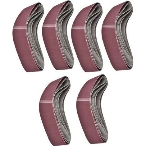 6pcs 915x100mm Abrasive Sanding Belt for Belt Sander Grit 60/80/100/120/150/180 (1/5)