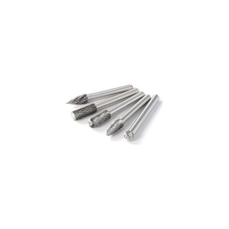 5 x 8 mm Hartmetall-Rotationsfräser, zylindrischer Schaft, 6 mm Gesenkschleifscheibe, BI044 Schaft – Crezuo (1/3)