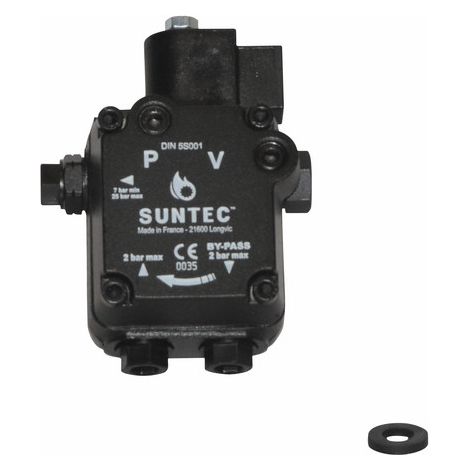Suntec – Pompe à fioul AS 47 D 1539 6P 0500 – Régulateur de pression intégré – Commande par électrovanne – Aspiration 1/4" – Pression 7/14 (1/5)