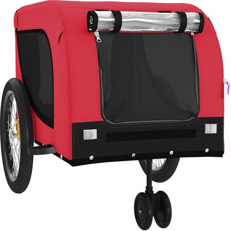 Rimorchio/carrello per animali domestici rosso 020044374