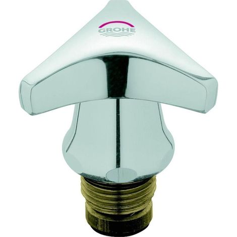Grohe Trecorn-Oberteil 1/2", chrom, Markierung rot (1/5)