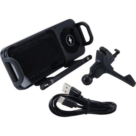 Support de téléphone de Voiture à Charge Rapide sans Fil 15W, Induction à Double Bobine, Compatible avec Les téléphones compatibles Galaxy Z Fold, Z Flip et Qi. (1/5)