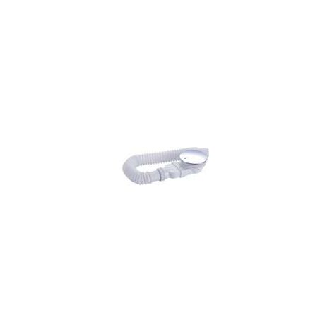 Caniveau de douche 90 mm, extra plat, trou d'évacuation pour receveur de douche, siphon avec système anti-odeur, filtre à cheveux, tuyau flexible, cac