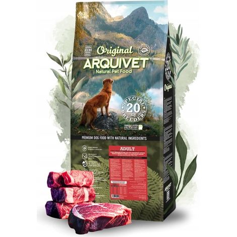 ARQUIVET Original Alimento seco para perros adultos Cerdo ibérico 20 kg