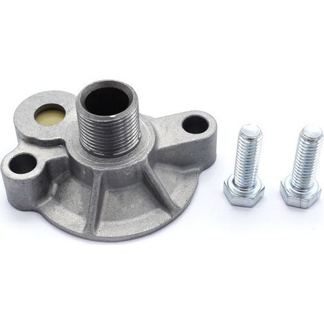 Adaptateur de filtre à huile SBC à visser 839049, compatible avec les moteurs Chevy 283, 305, 327, 350, 383, 396, 427 et 454.