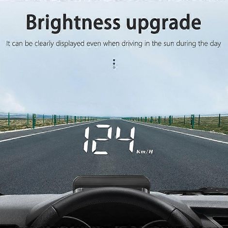 Nouvelle BMW M3 2023 : affichage tête haute (HUD), système OBD2, avertissement de survitesse, projecteur de pare-brise, alarme, système universel pour voiture. (1/4)