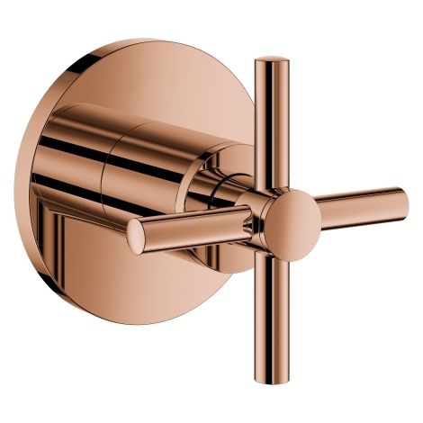 GROHE UP-Ventil-Oberbau Atrio 29396 Kreuz-Griff warm sunset, 29396DA0 (1/4)
